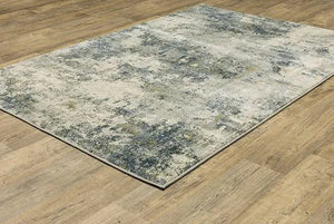 Branson BR12A Beige/Blue Rug