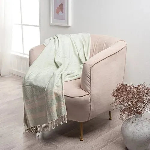 Breezy 80310LTR Light Turquoise Throw Blanket