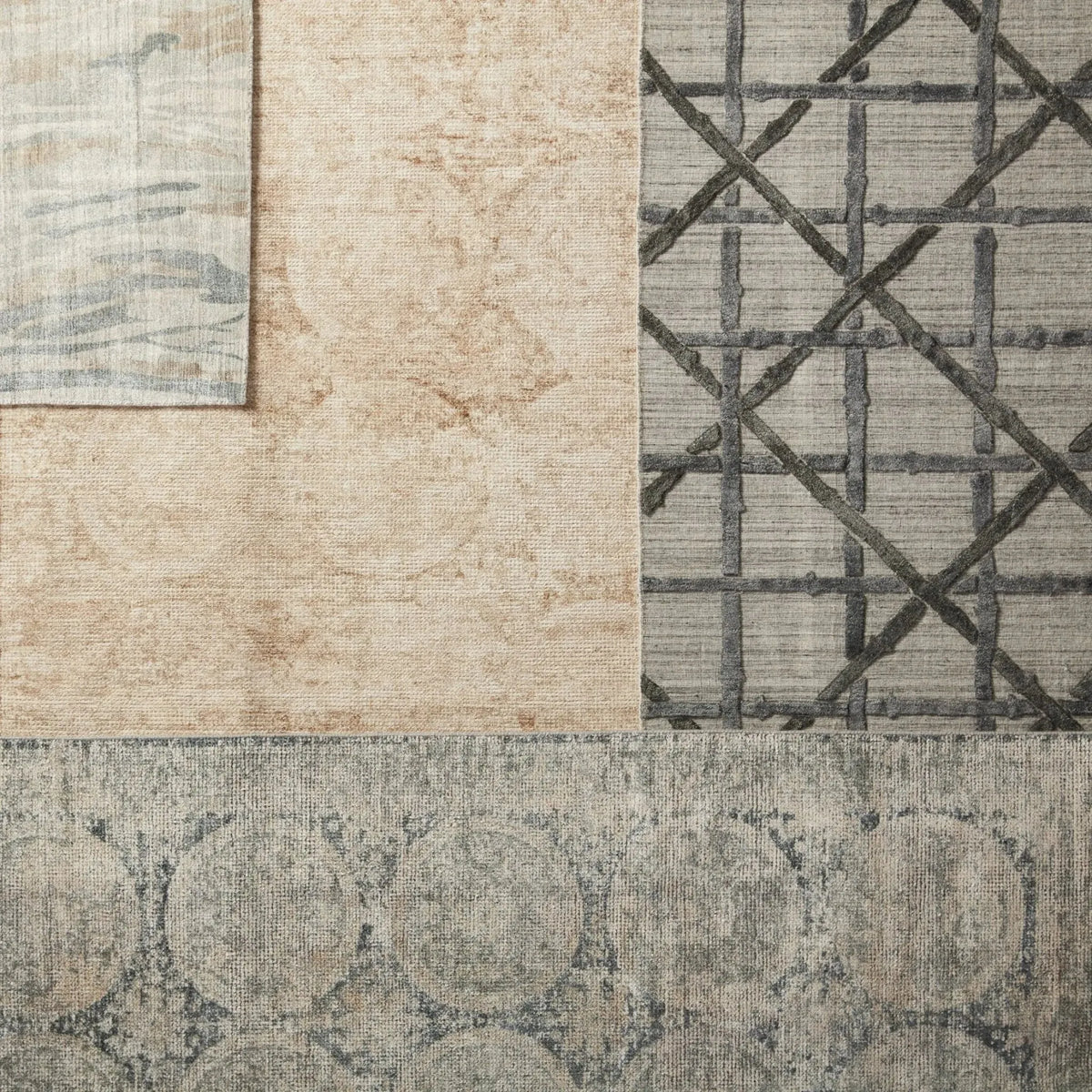 Brentwood By Barclay Butera Bbb04 Crescent Blue/Gray Rug