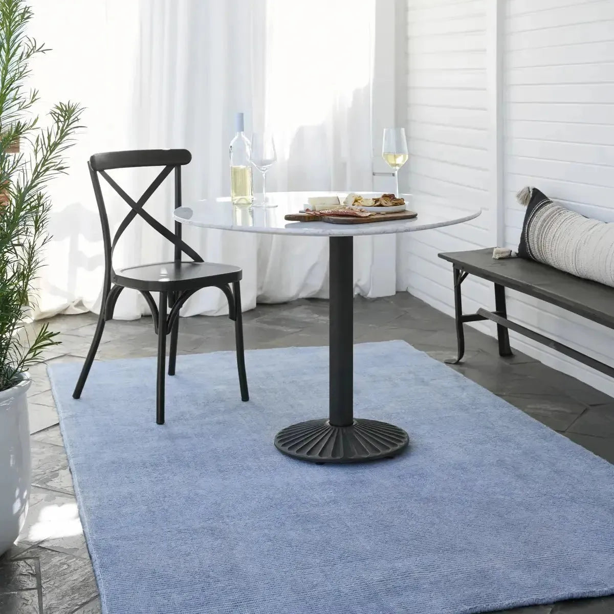 Brevin BRV05 Light Blue/Cream Rug