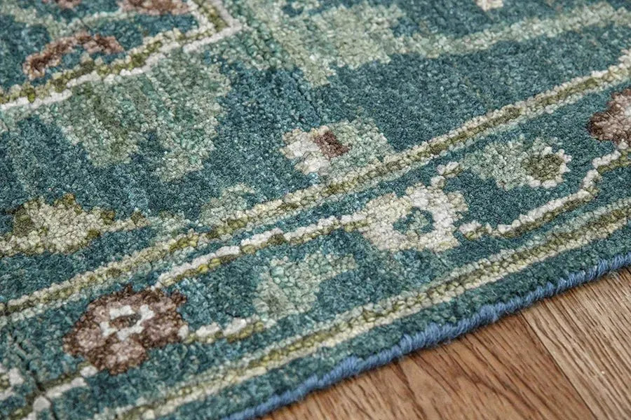 Bristol BRS-29 Teal Blue Rug