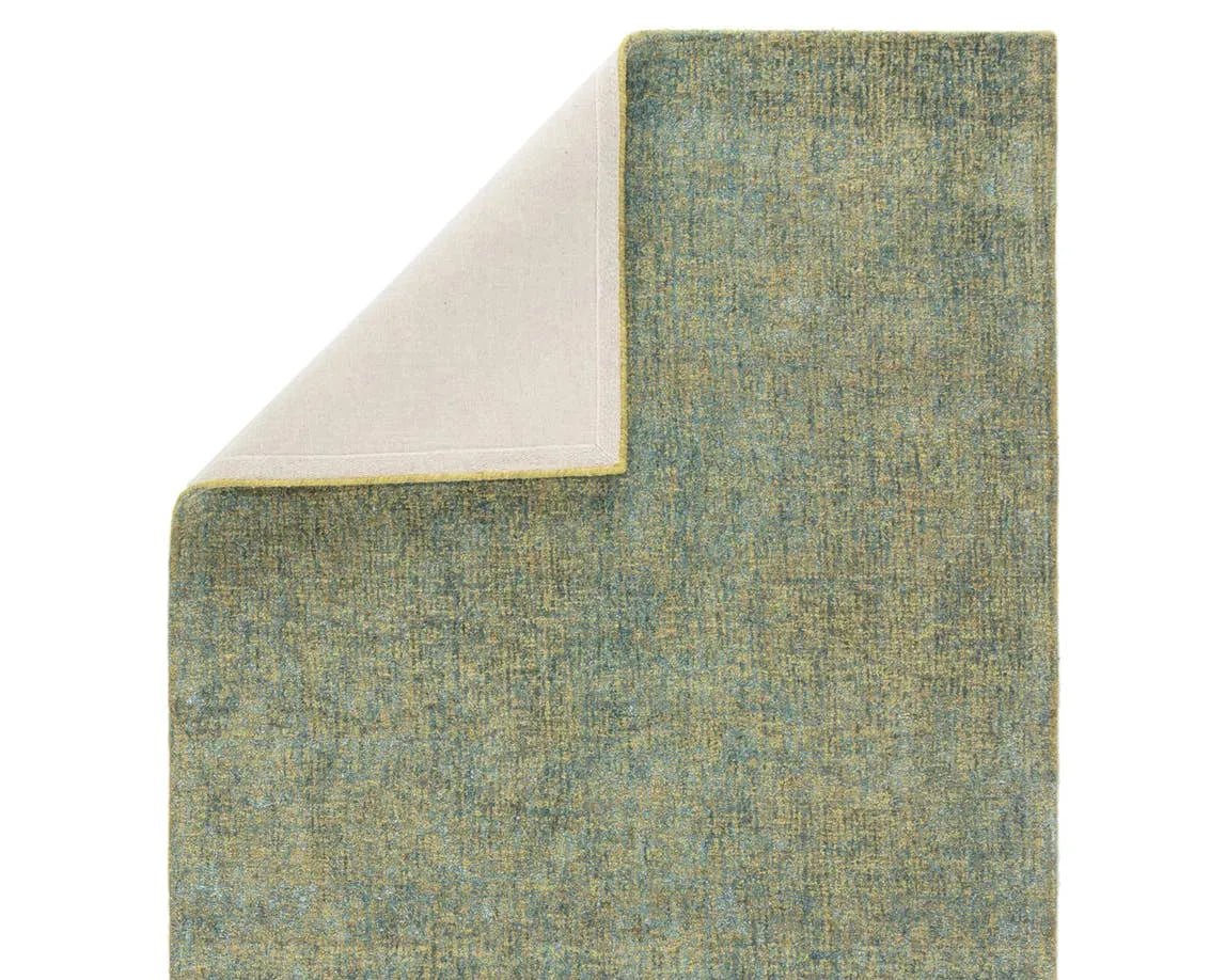 Britta Plus BRP03 Britta Plus Dark Lime / Caribbean Sea Rug