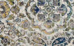 Brixton 3607F Ivory/Teal Rug
