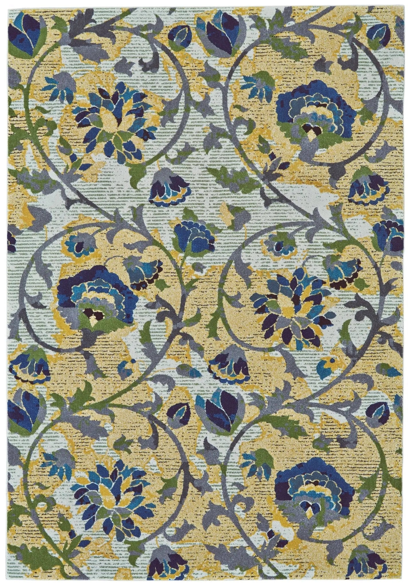 Brixton 6163628F Ivory/Gold Rug