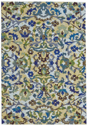 Brixton 6163631F Green/Blue Rug