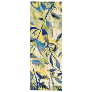 Brixton 6163641F Green/Blue/Ivory Rug