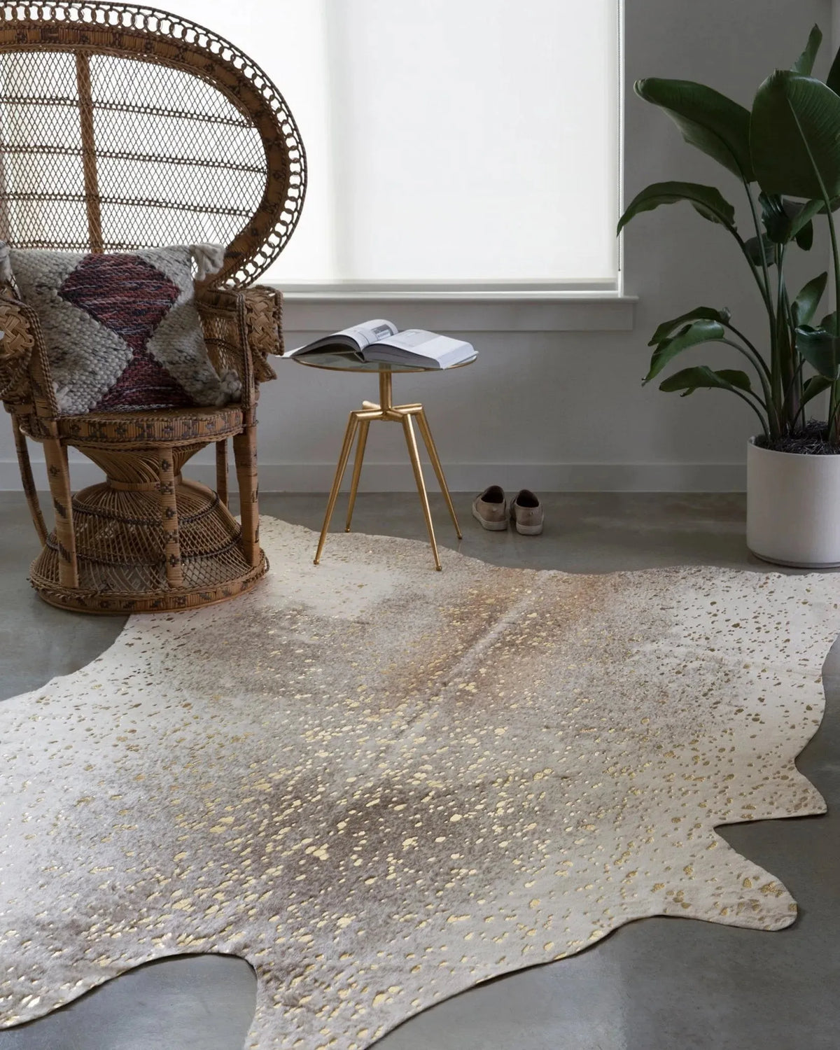 Bryce BZ-07 Pewter/Gold Rug