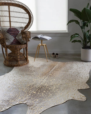 Bryce BZ-07 Pewter/Gold Rug