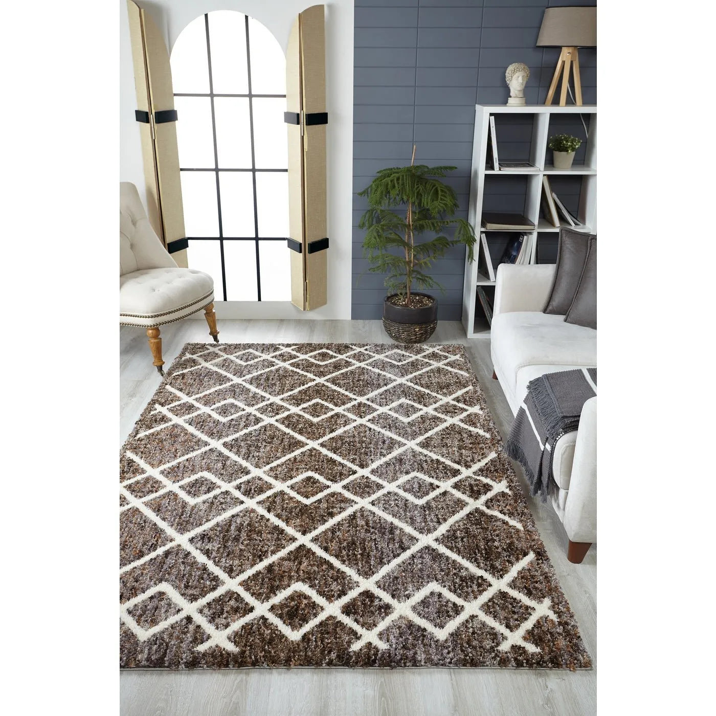 Bungalow-2304 Genesis Mocha Rug - Rug & Home