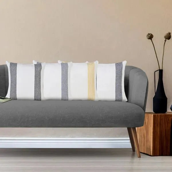 Cabana 07781WBL White/Black Pillow