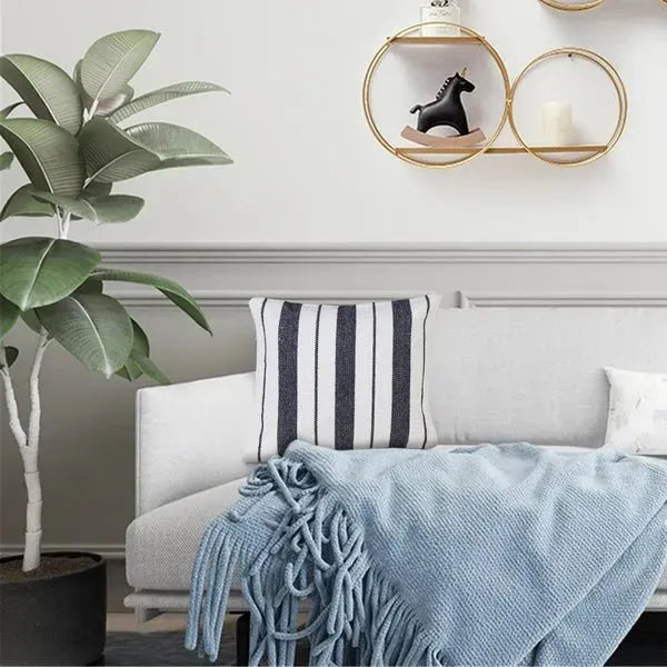 Cabana 07784MIW Mood Indigo/White Pillow