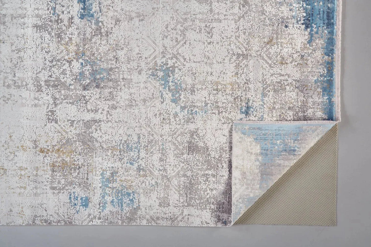 Cadiz 3889F Ivory/Blue Rug