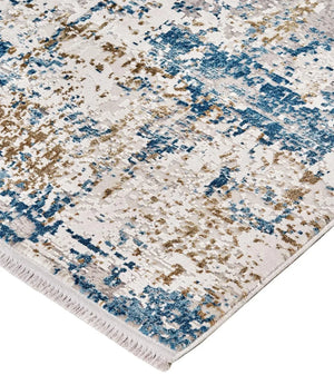 Cadiz 3891F Ivory/Blue Rug