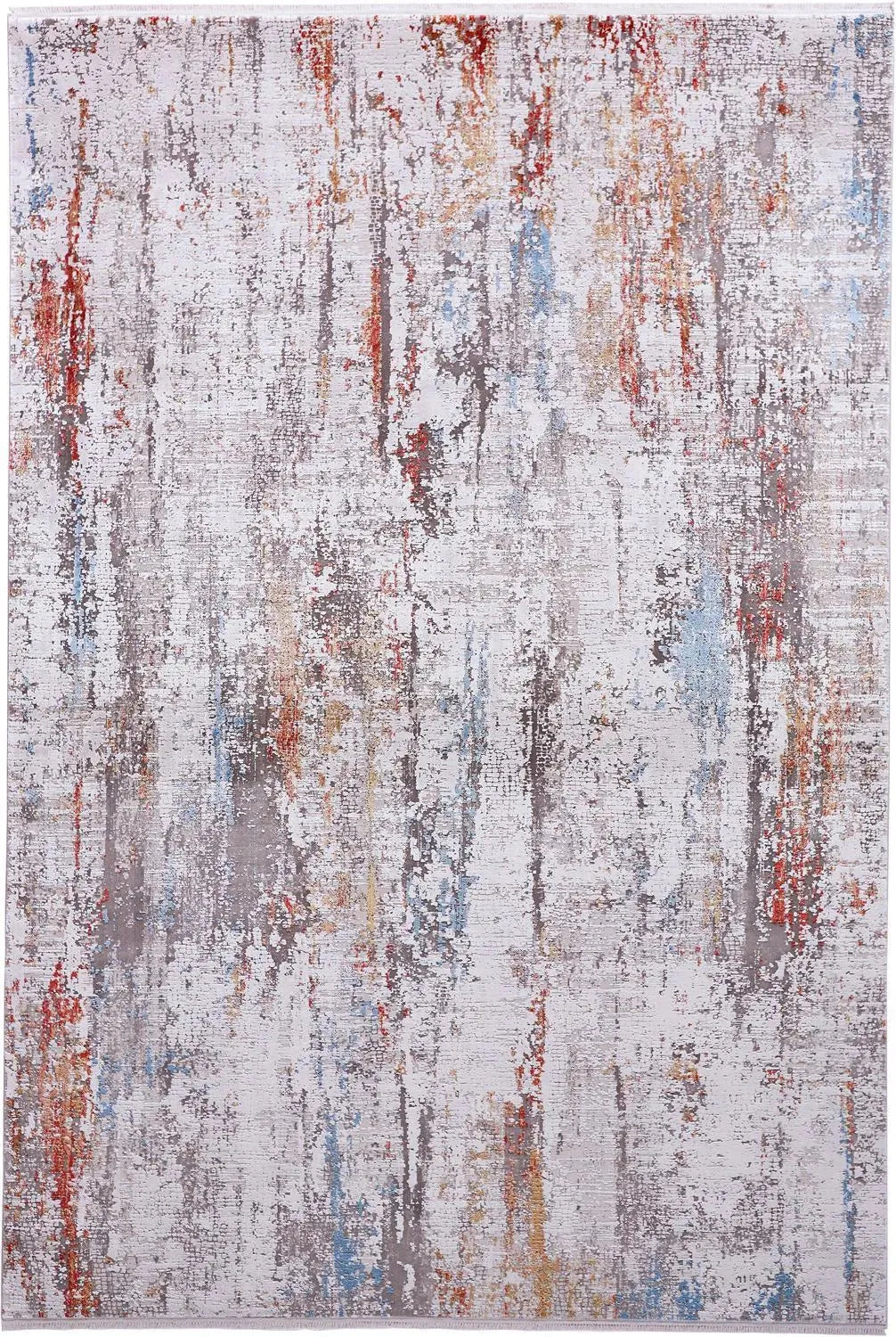 Cadiz 3903F Gray/Red Rug