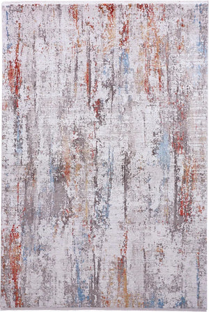 Cadiz 3903F Gray/Red Rug
