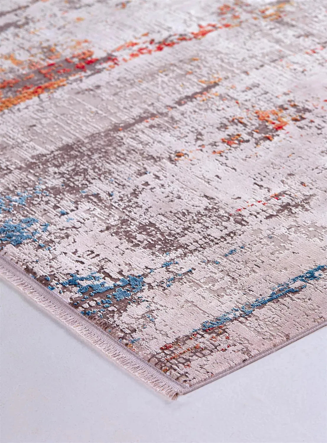 Cadiz 3903F Gray/Red Rug