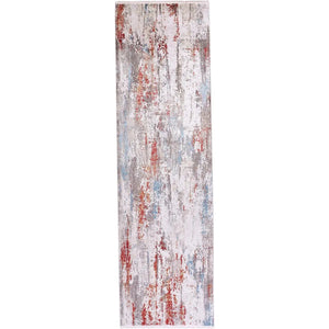Cadiz 8663903F Grey/Red Rug