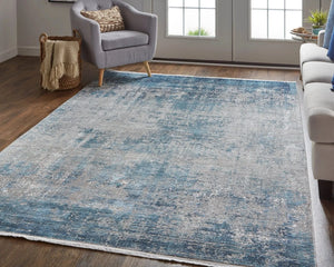 Cadiz 86639FWF Blue/Grey Rug