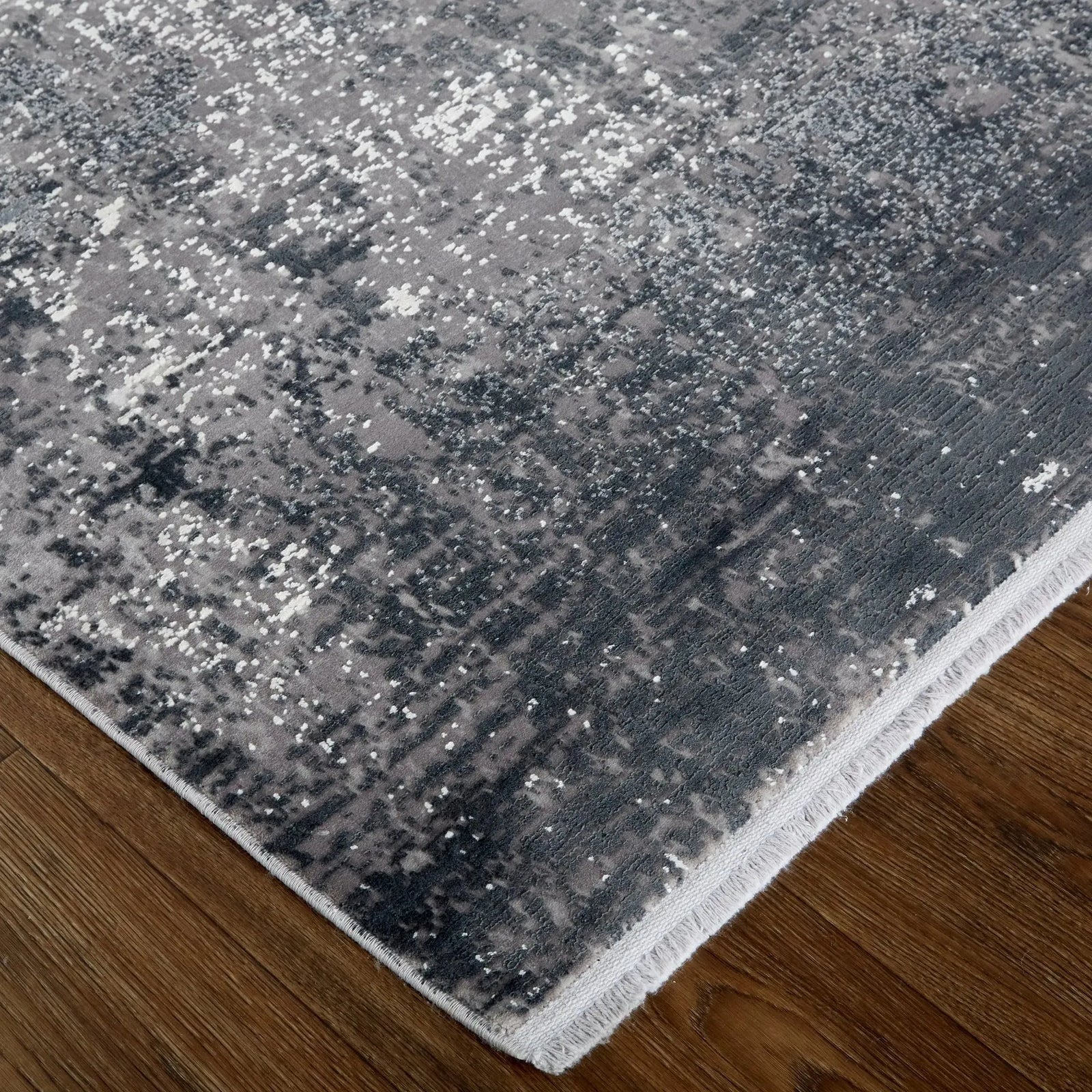 Cadiz 86639FWF Grey/Black Rug