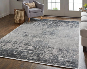 Cadiz 86639FWF Grey/Black Rug