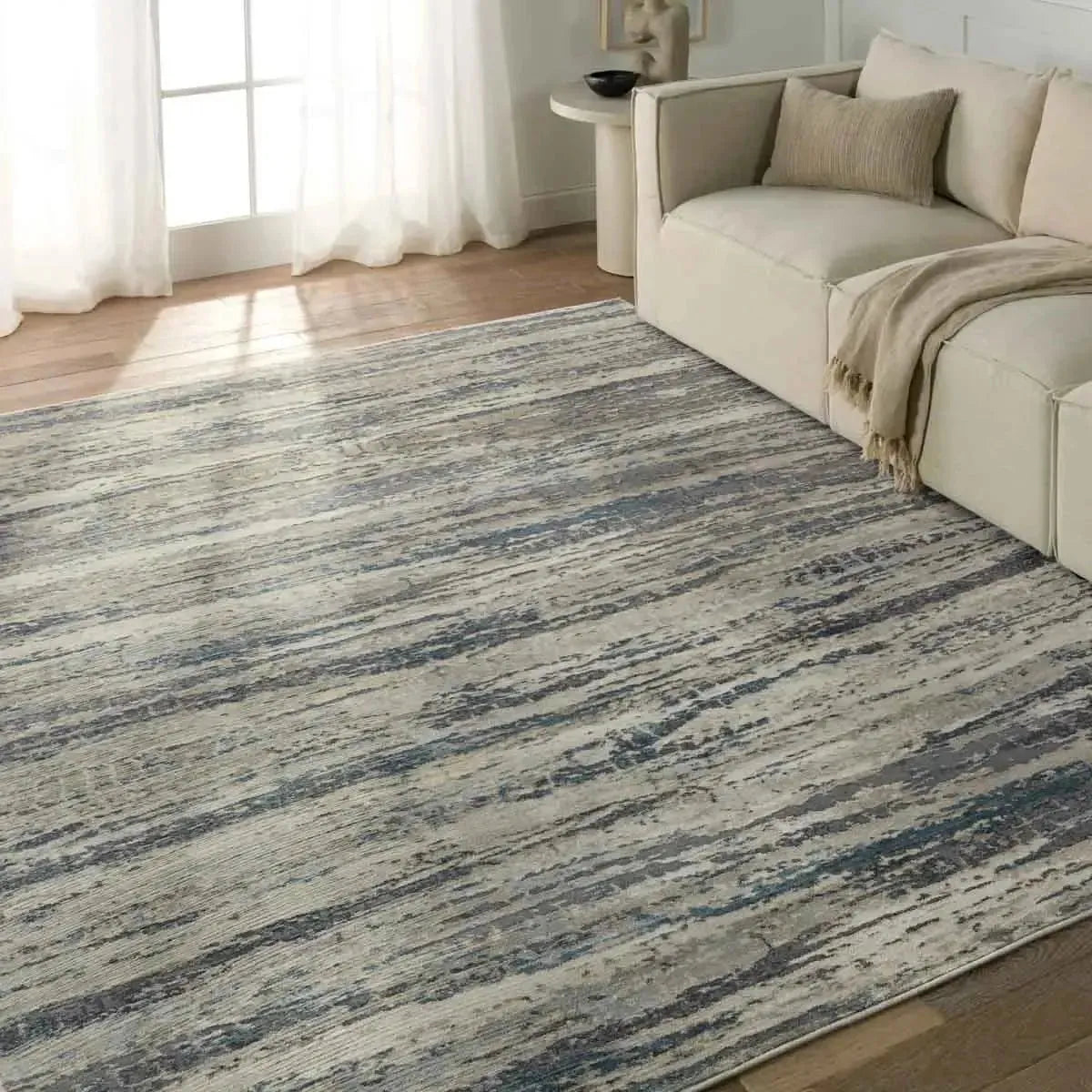 Caicos CAI09 Grey/Blue Rug