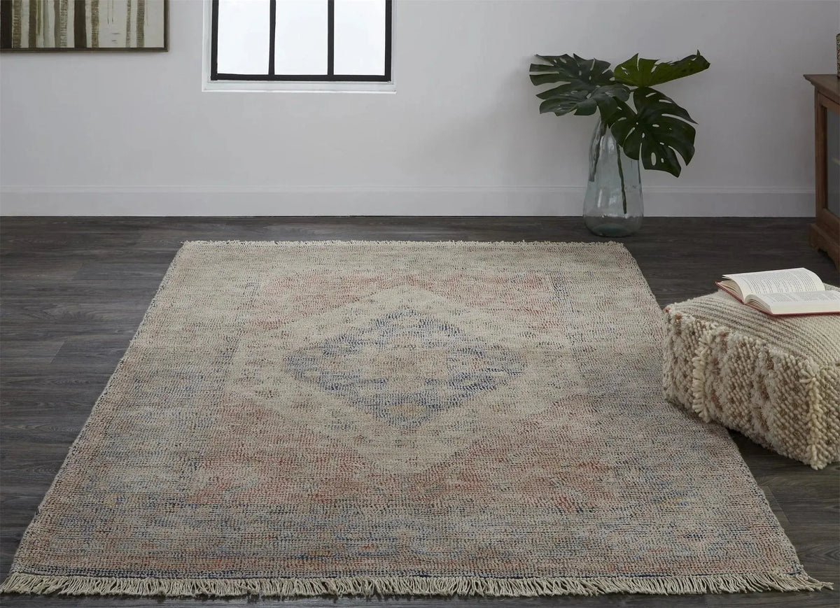 Caldwell 8127F Blue/Orange Rug