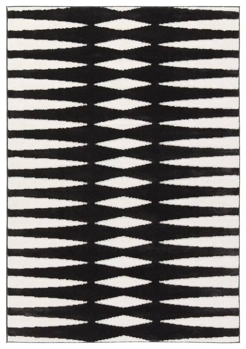 Calix CNU01 Black/White Rug