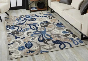 Calla 6922 Leila Grey/Blue Rugs