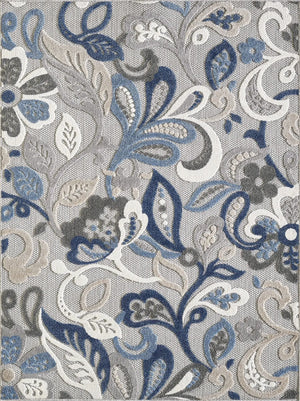Calla 6922 Leila Grey/Blue Rugs