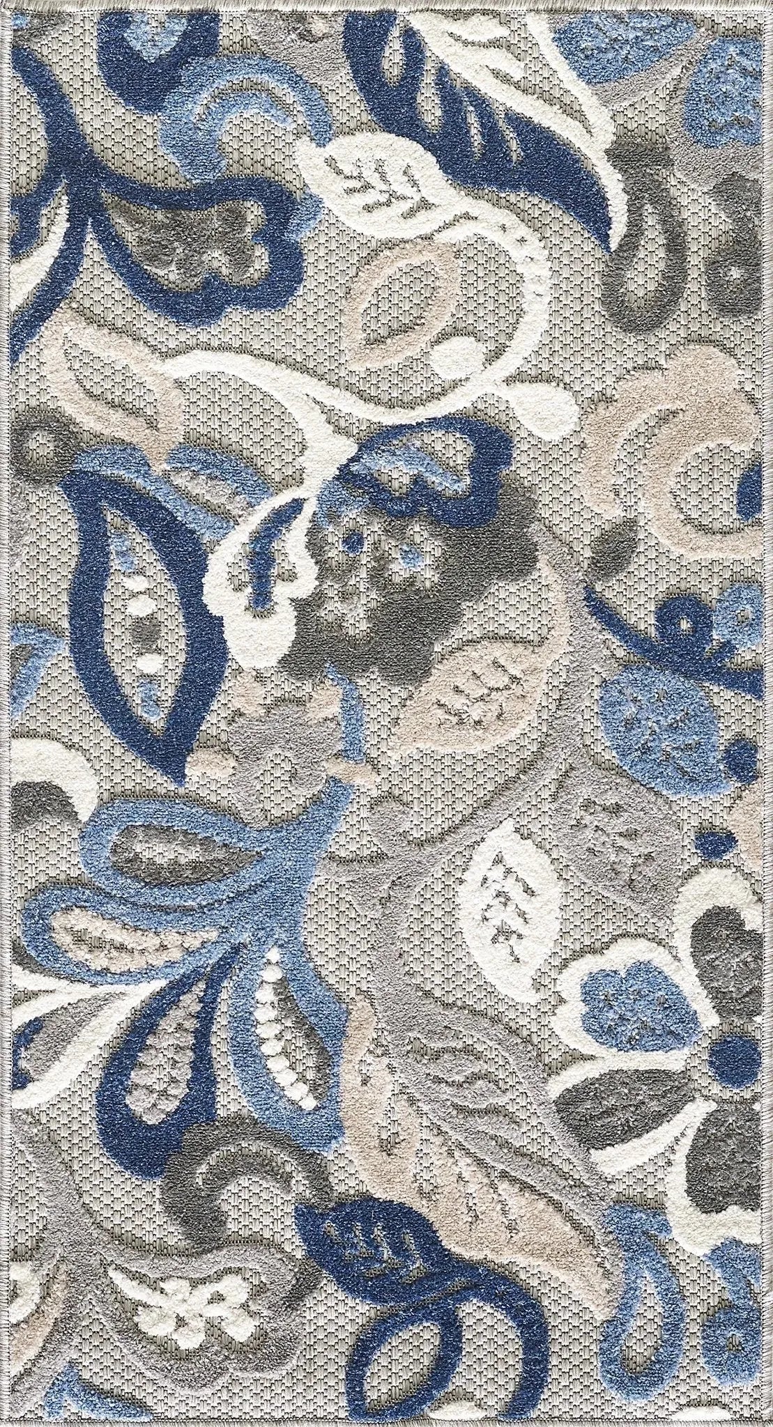 Calla 6922 Leila Grey/Blue Rugs