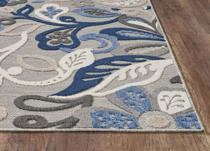 Calla 6922 Leila Grey/Blue Rugs