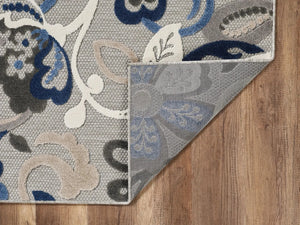 Calla 6922 Leila Grey/Blue Rugs