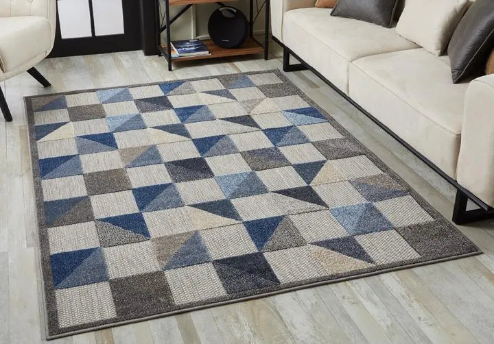 Calla 6923 Scope Blue Rugs