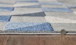 Calla 6923 Scope Blue Rugs