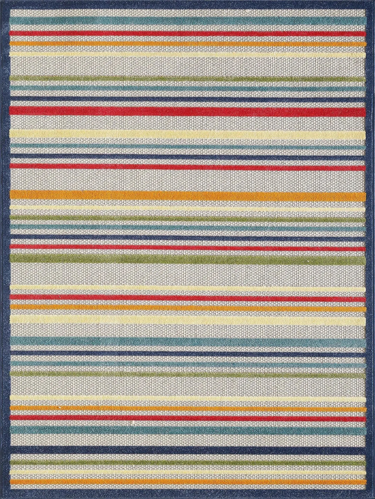 Calla 6927 Stripes Ivory/Multi Rugs