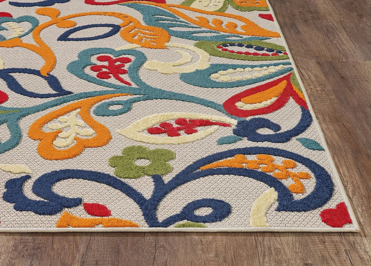 Calla 6929 Leila Ivory/Multi Rugs