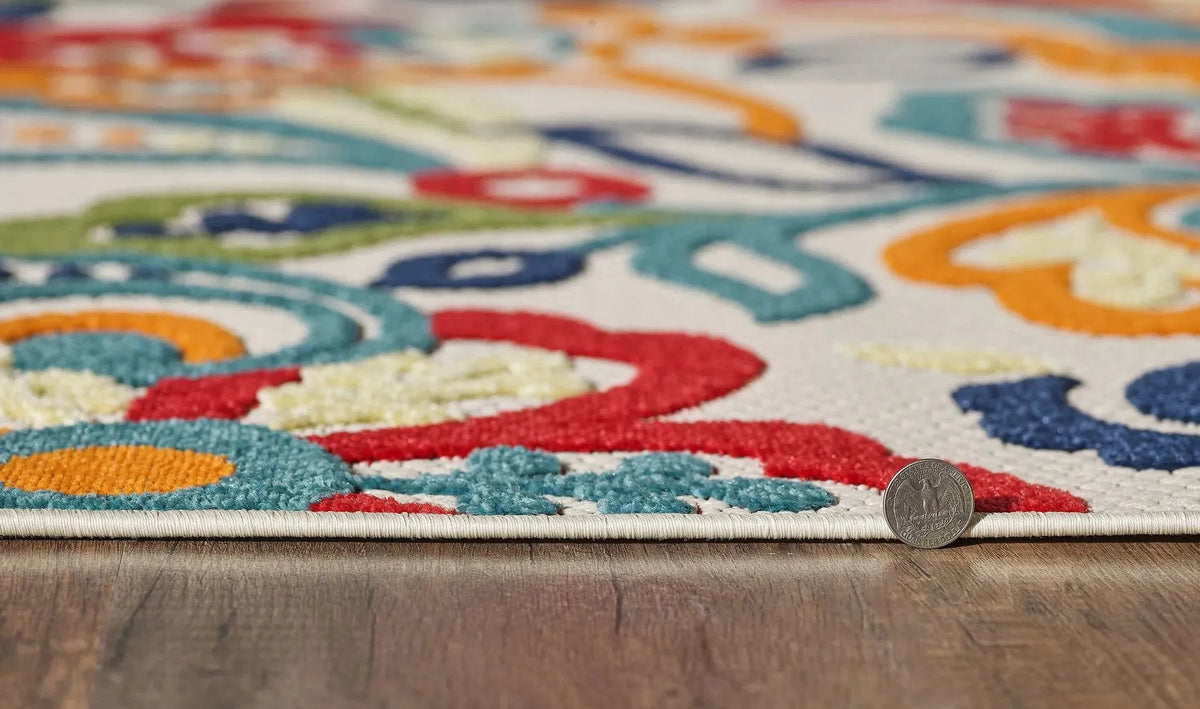 Calla 6929 Leila Ivory/Multi Rugs