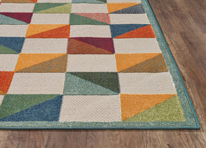 Calla 6930 Scope Ivory/Multi Rugs