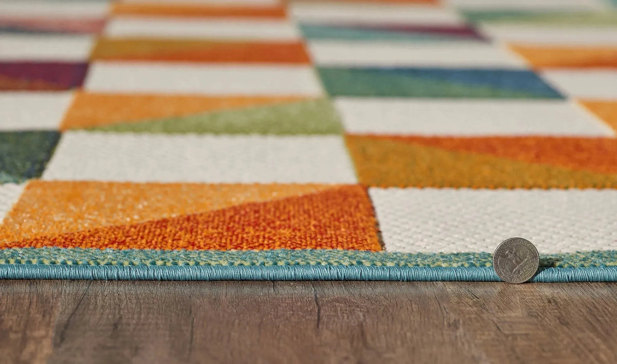 Calla 6930 Scope Ivory/Multi Rugs