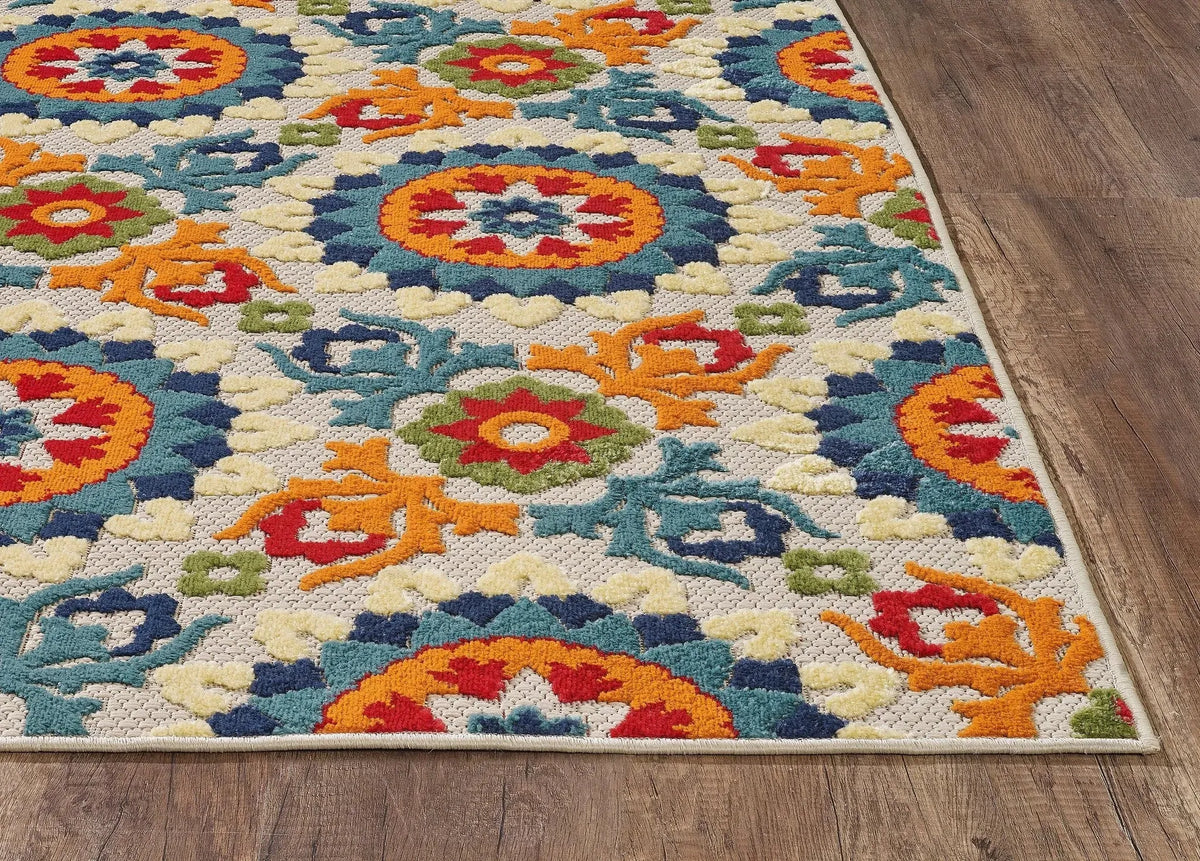 Calla 6931 Manor Ivory/Multi Rugs