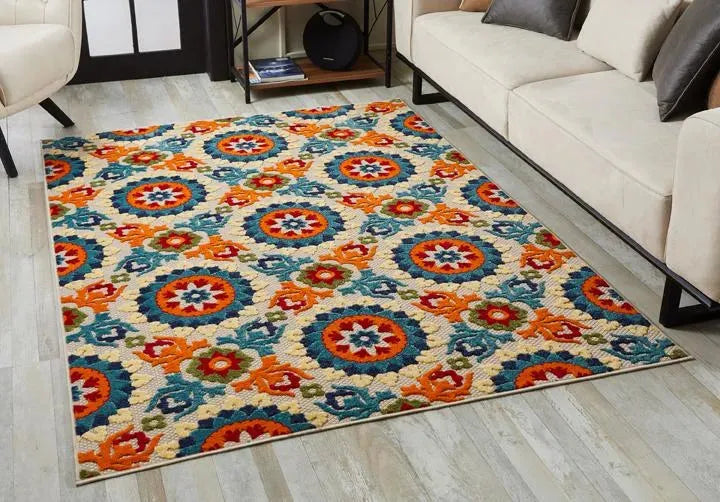 Calla 6931 Manor Ivory/Multi Rugs