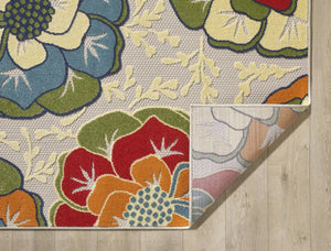 Calla 6936 Ivory Flora Rug