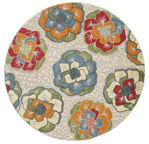 Calla 6936 Ivory Flora Rug