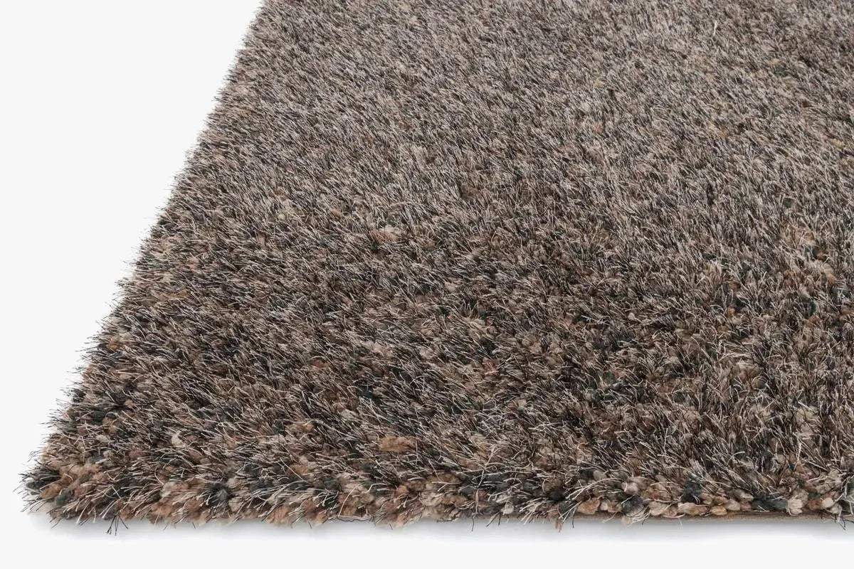 Callie Shag CJ 01 Dark Brown / Multi Rug