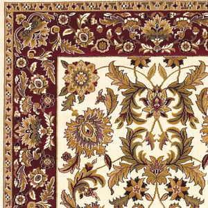 Cambridge-7303 Kashan Ivory/Red Rug