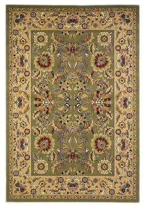 Cambridge 7304 Kashan Green/Taupe Rug