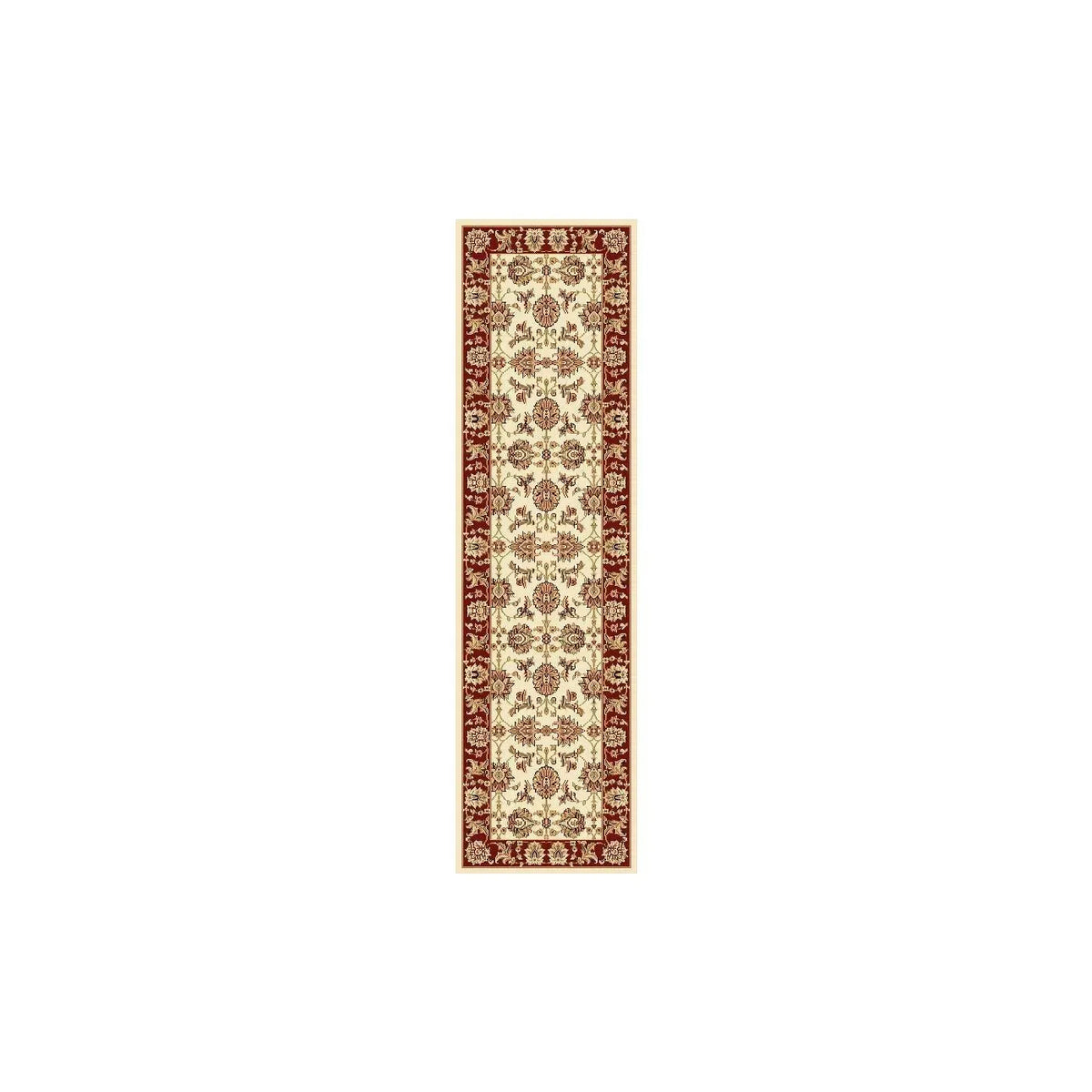 Cambridge-7312 Kashan Ivory/Red Rug