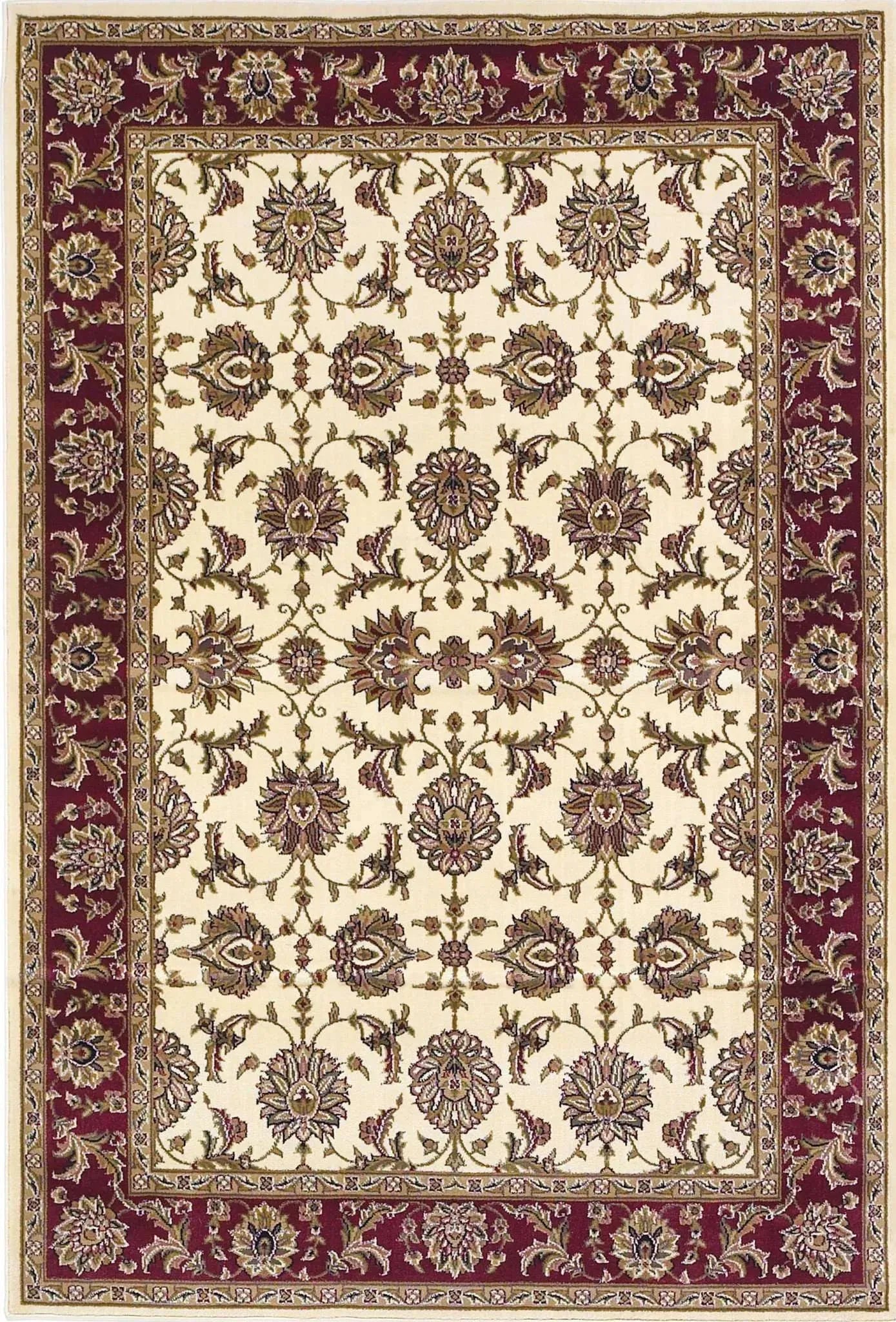 Cambridge 7312 Kashan Ivory/Red Rug