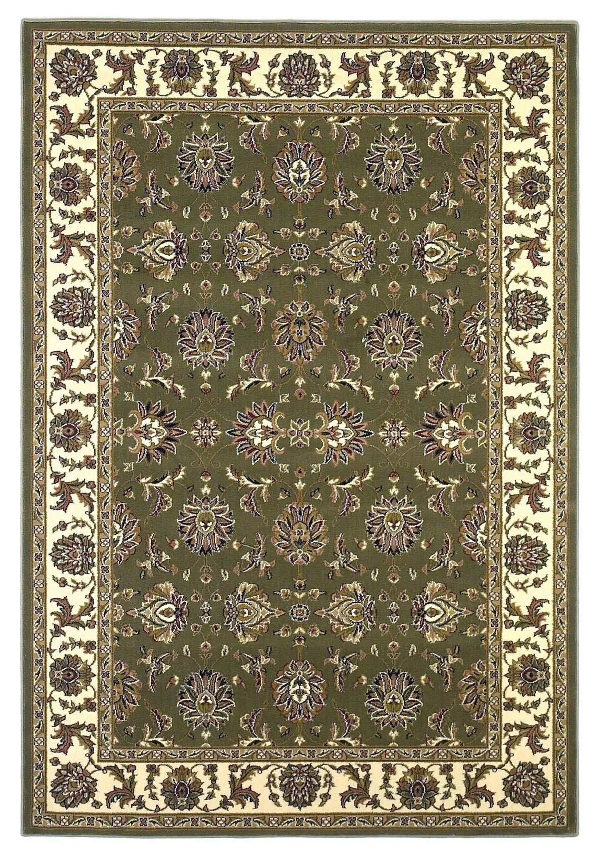 Cambridge 7314 Kashan Green/Ivory Rug