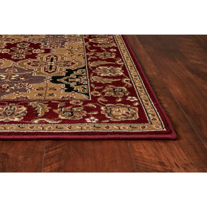 Cambridge 7325 Kashan Panel Red Rug